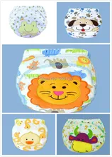 Cute Waterproof 3 layers potty training pants for baby boy briefs newborn underwear panties 1-3years 5pcs/lot