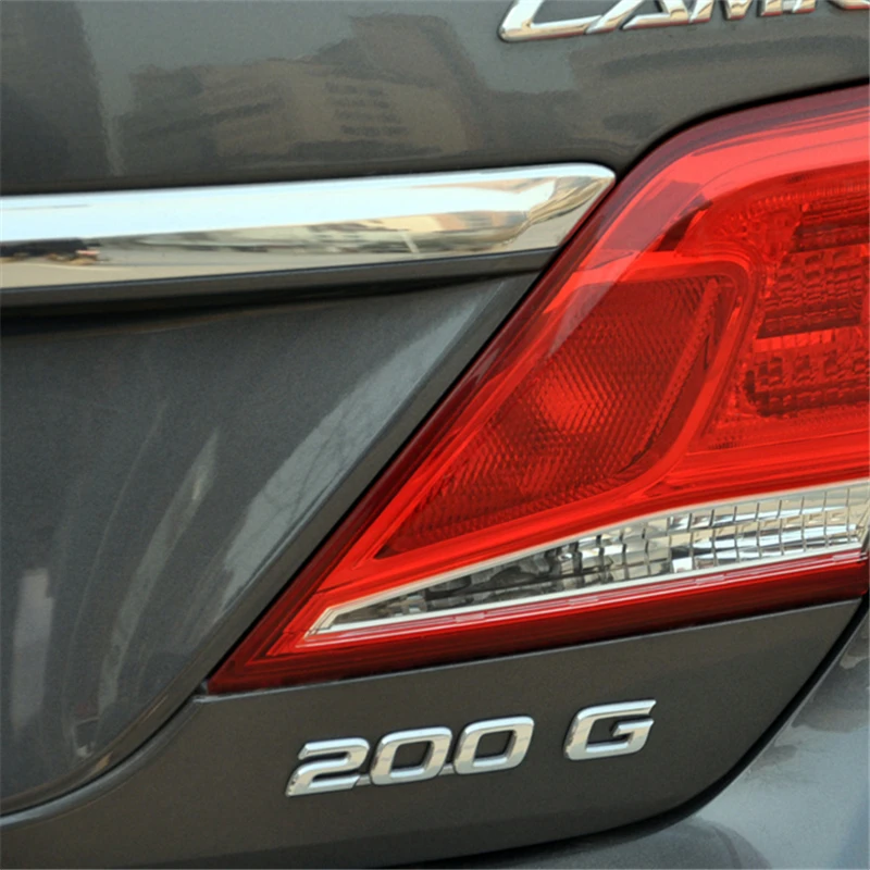 Автомобильный логотип 2 0 5 240 200 г V S E Q для Toyota camry corolla yaris Nissan x trail авто ABS буквы