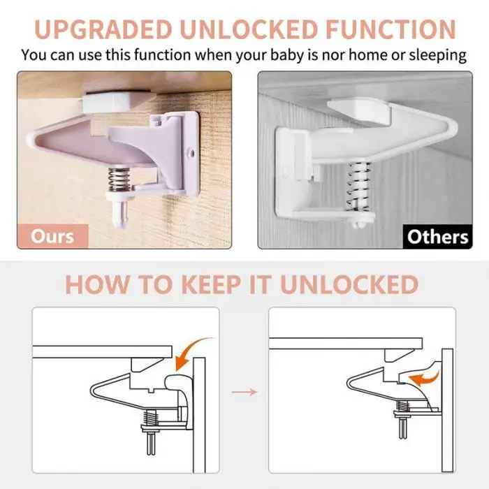 10 шт. ребенок замки для защитного шкафа для проверки замки для шкафов выдвижные ящики с клеем S7JN
