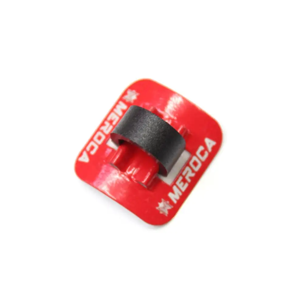 Алюминиевый сплав C тип пряжки велосипед дисковый тормозной кабель наборы вывод линии трубопровода передачи трубы оснастки зажим пряжки для труб - Цвет: Red