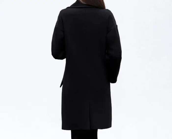 Dans Noir 2xl New Manteau breasted army Tissu Chantiers Green Grands S 2018 Longue Printemps Femmes Fashionin Double Le Chaude aOXZxv