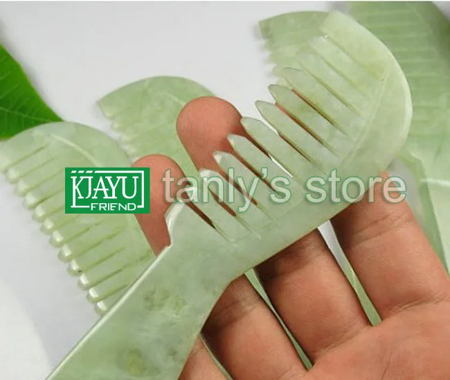 wholesale original beauty JADE comb 100 natural randomly colornatural
