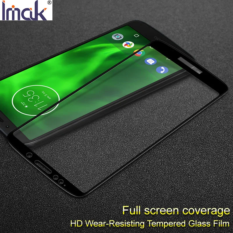 Imak Amazing 9H Screen Protector Film For Motorola Moto E5/G6 Play Full Cover Tempered Glass for E5 E6Play | Мобильные телефоны и