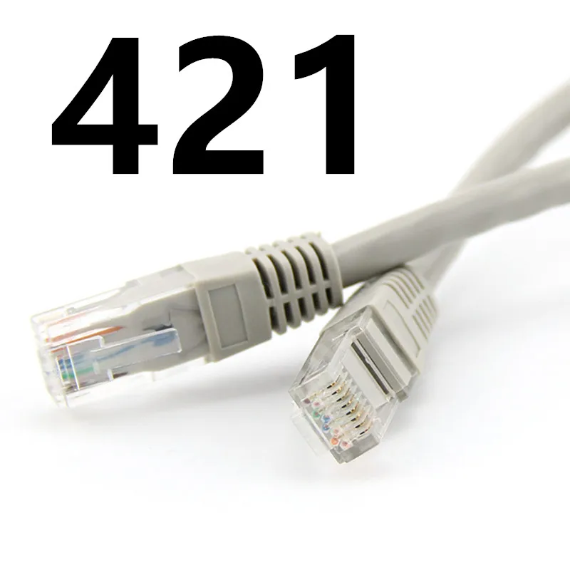 

B421 Rankman Cat5e UTP Network Cable Lan Cable RJ45 Ethernet Patch Cord Internet Cable for Router PC 1/3/5/10/15m