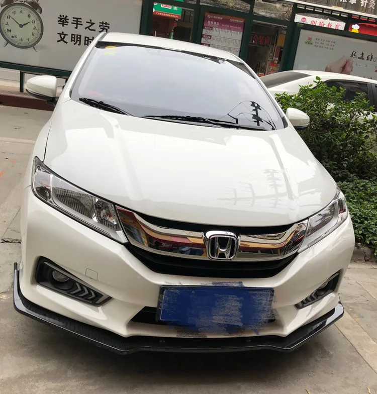 Для Honda City передний бампер диффузор протектор подходит Honda City обвес бампер задняя Лопата для губ задний спойлер