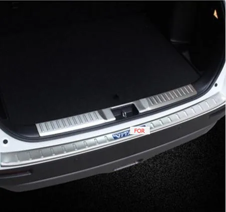 Автомобильный Стайлинг для Suzuki Vitara из нержавеющей стали внутренний Задний бампер протектор Подоконник автомобильные аксессуары багажник автомобильные аксессуары - Цвет: 6