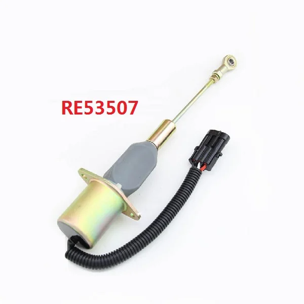 

Electric Fuel Shut off run Solenoid RE53507 cutoff stop shutdown solenoid