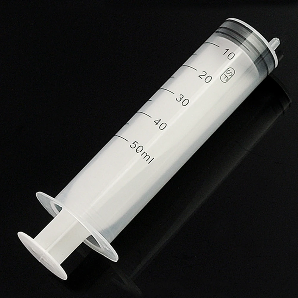 1ml,2.5ml,3ml,5ml,10ml,20ml,30ml,50ml Plastic Syringe Tube Plastic Syringe For Hydroponics Lab Medical Tool Nutrient Measuring