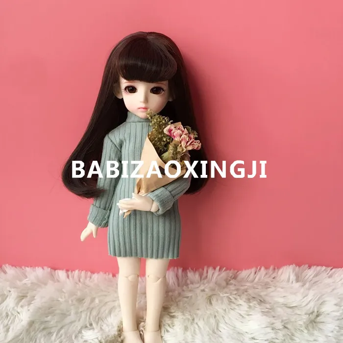 1/6 Модная Одежда для куклы BJD, 30 см, цветной длинный свитер Blyth, одежда, подходит для куклы pullip blyth azone kurhn, аксессуары для Барби