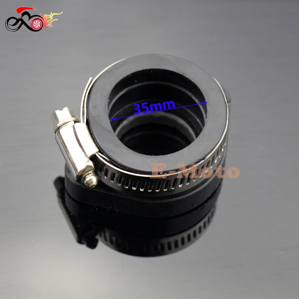 

Motorcycle Dirt Bike Racing Carburetor Carby Rubber Adapter Inlet Intake Pipe For MIKUNI VM24 OKO KOSO KEIHIN PE 26 28 28mm 30mm