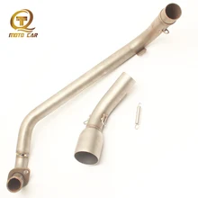 Motorcycle Exhaust Muffler Front Pipe Slip on Link Pipe DB Killer Escape MOTO System Connect Tube for Honda MSX125 Grom 125 цена Motorcycle Exhaust Muffler Front Pipe Slip on Link Pipe DB Killer Escape MOTO System Connect Tube for Honda MSX125 Grom 125 цены онлайн