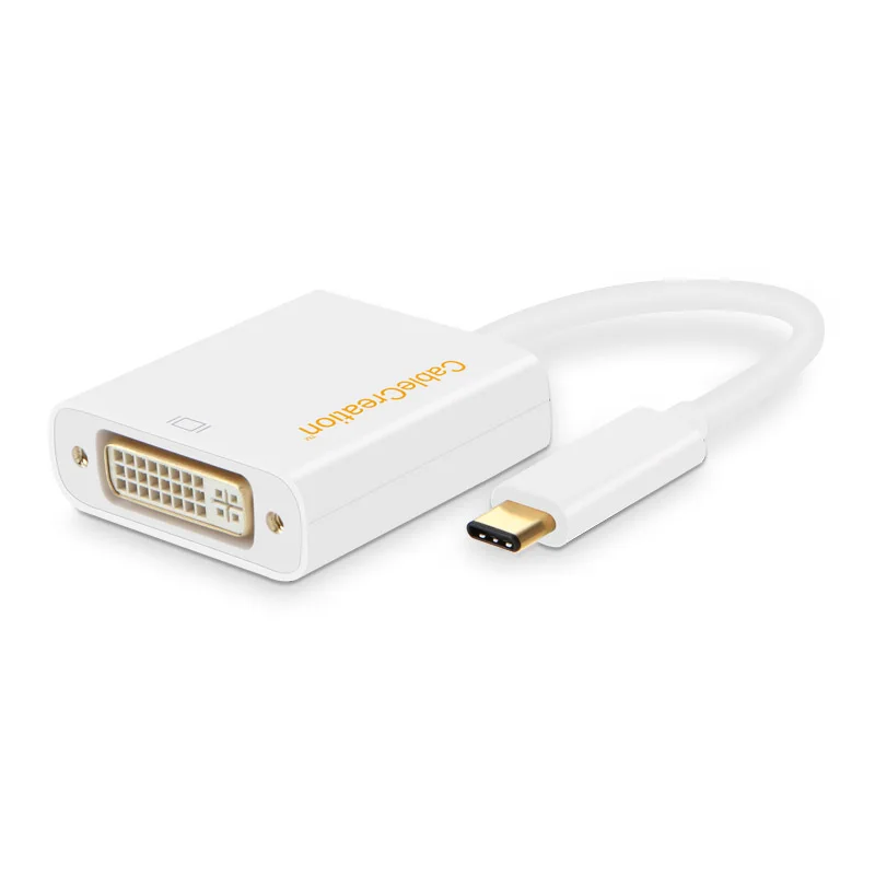 Кабель-адаптер USB Type-C 3 1-DVI для MacBook 2016 12 дюймов/Chromebook Pixel/Dell XPS 13/Samsung S8/S9 |
