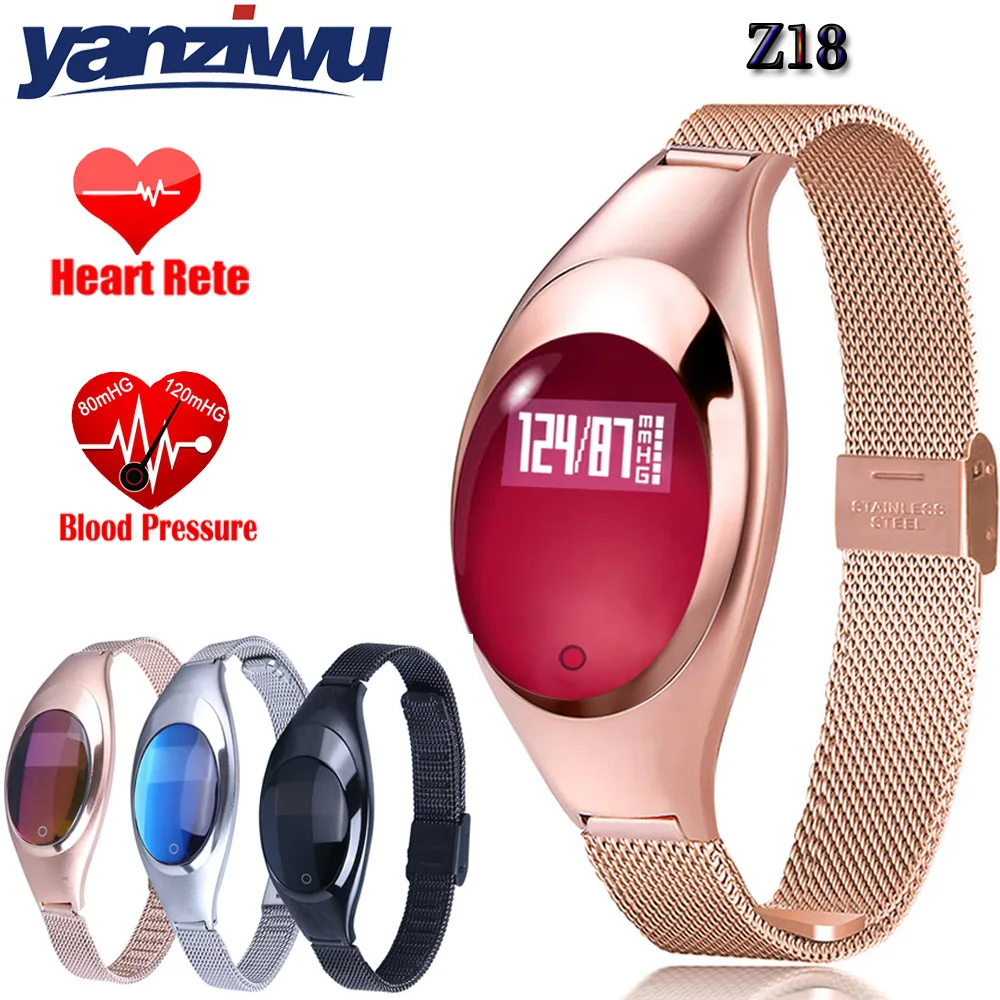 Smart Wristband Z18 Blood Pressure Heart Rate Monitor Smart Band