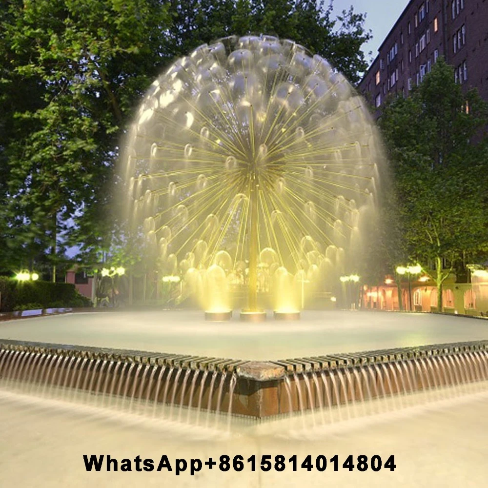 ファクトリーアウトレット高品質保証 2 Dn50 真鍮クリスタルボールタンポポ噴水ノズル風景水プールノズル 噴水 鳥風呂 Aliexpress