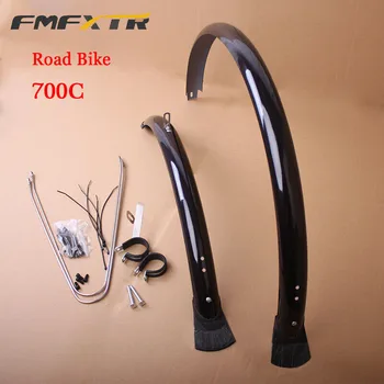 

FMFXTR 700C Road Bike Fenders Width 45mm Bike Fenders Bicycle Mudguard Front Rear Mud Guards Fenders Set Bike Accessories 1 Pair