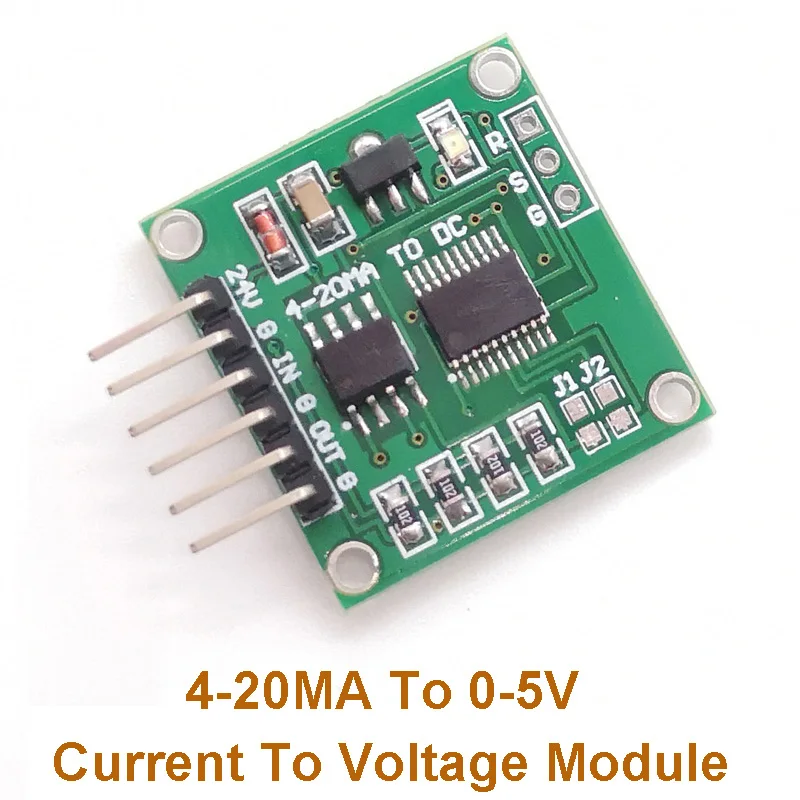 

2pcs/lot Current To Voltage Module 4-20MA To 0-5V Linear Transformation, Transmitter Module