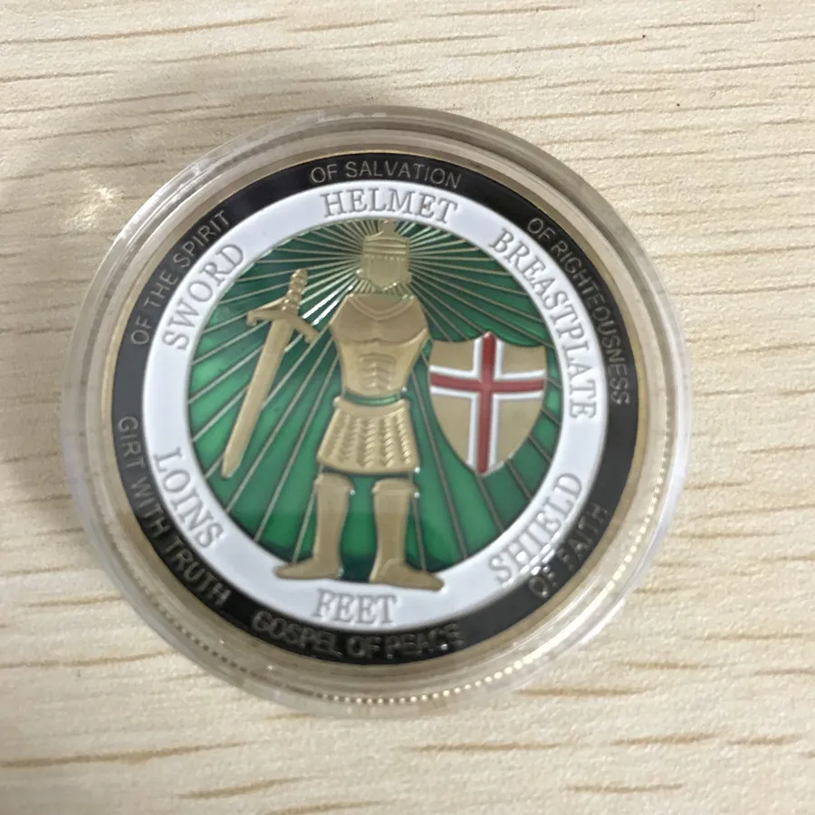 Armor Of God Challenge Coin  (5)