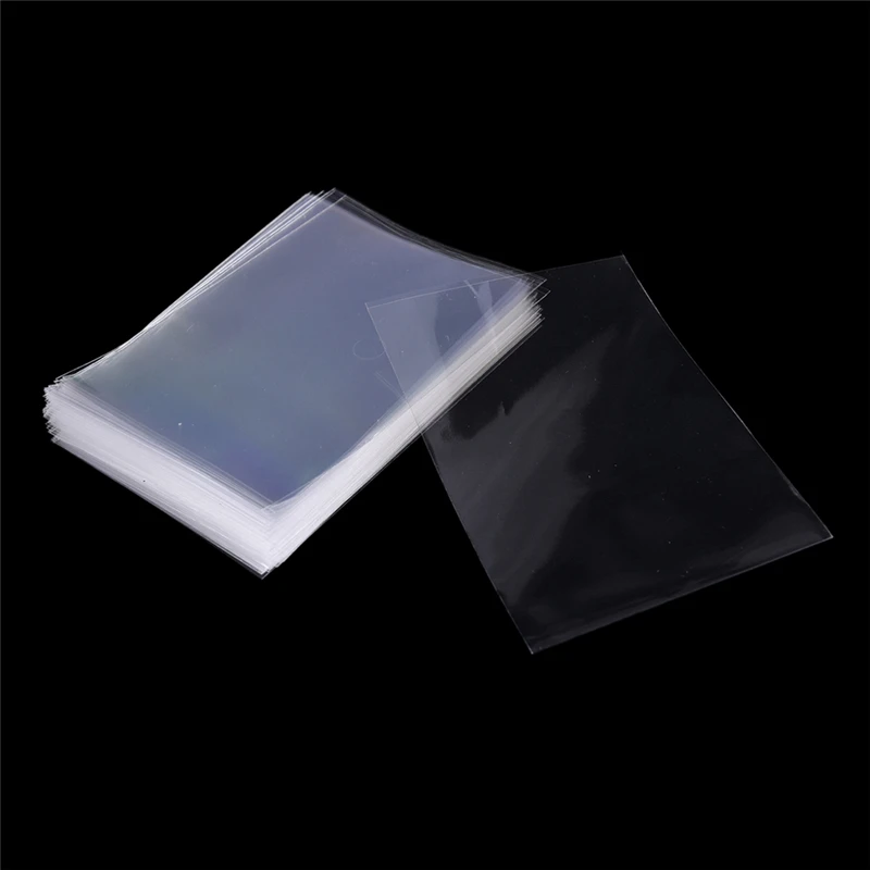 100PCS Plastic Clear Lollipops Sweets Cake Cellophane Bag Packaging Candy Cookie New Year Wedding Birthday Party Bag 10x7cm