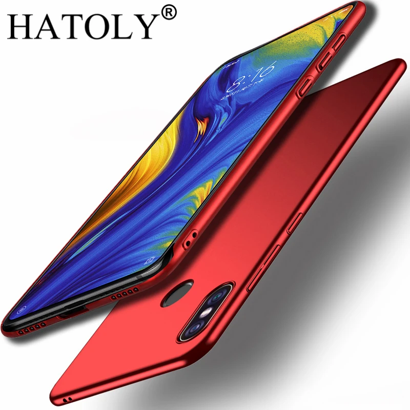 

For Smooth Cover Xiaomi Mi Mix 3 Case Xiomi Mix 3 Ultra-thin Hard PC Protective Back Cases for Xiaomi Mix 3 Free Shipping HATOLY