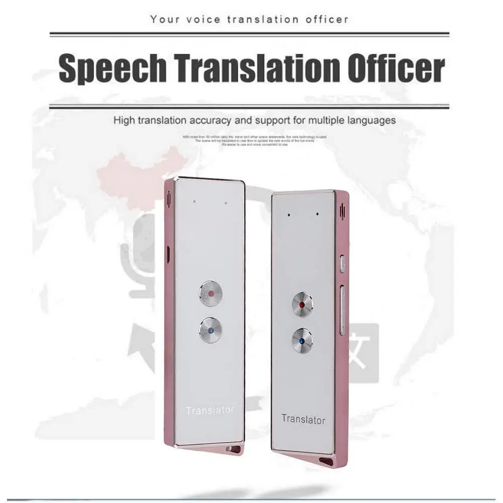 X9 двусторонний голосовой переводчик 40 многоязычный синхронный перевод Интеллектуальный портативный переводчик