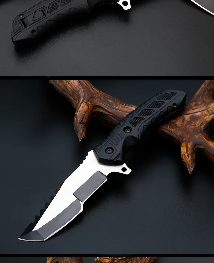 Ganzo Прямая с фабрики, многофункциональный Походный нож для выживания, портативный инструмент для выживания на открытом воздухе с небольшим прямым ножом