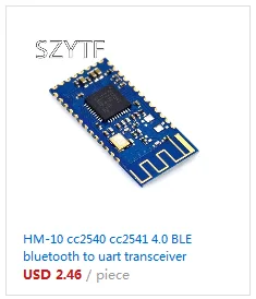 Bluetooth 4,0 BLE TI CC2541 модуль с низким энергопотреблением HM-11 модуль последовательного порта bluetooth подходит для IOS 8 gps