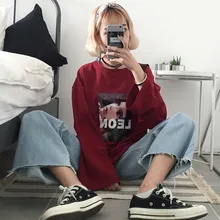 Женская рубашка Топ 2020 весна корейский Ulzzang Harajuku персонажи