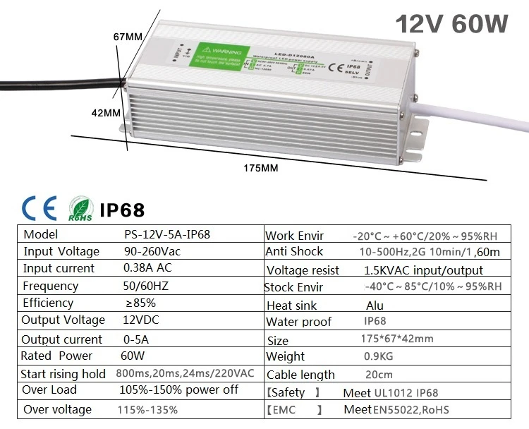 60W