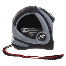 5 м 7,5 Выдвижная мерная рулетка измерить линейкой Прорезиненные метрических лента правило W315