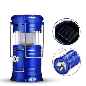 

Outdoor Solar LED Camping Light Flashlight Stretchable Tent Light Portable Multi-function Emergency Light Portable Light