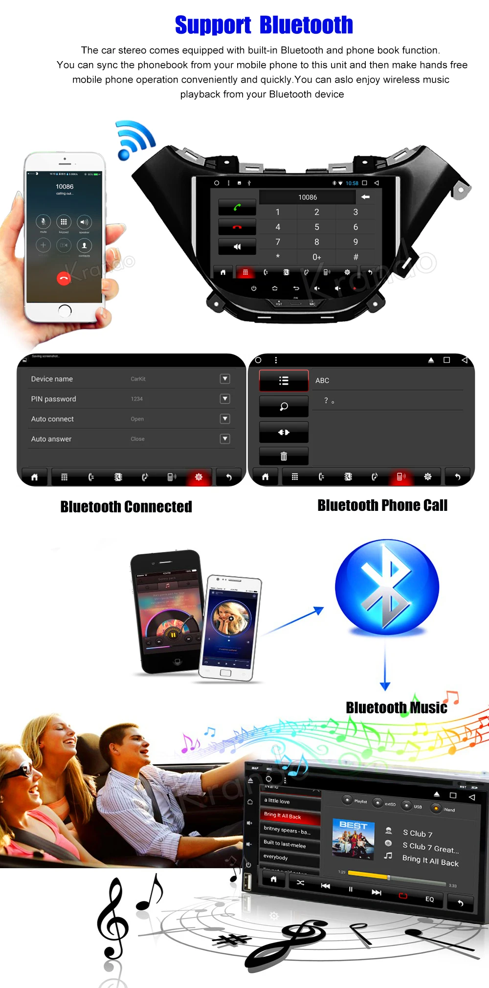 Excellent Krando Android 8.1 9" Full touch car Multmedia player for CHEVROLET MALIBU 2016 audio player gps navigation system wifi 4 Excellent Krando Android 8.1 9" Full touch car Multmedia player for CHEVROLET MALIBU 2016 audio player gps navigation system wifi 4