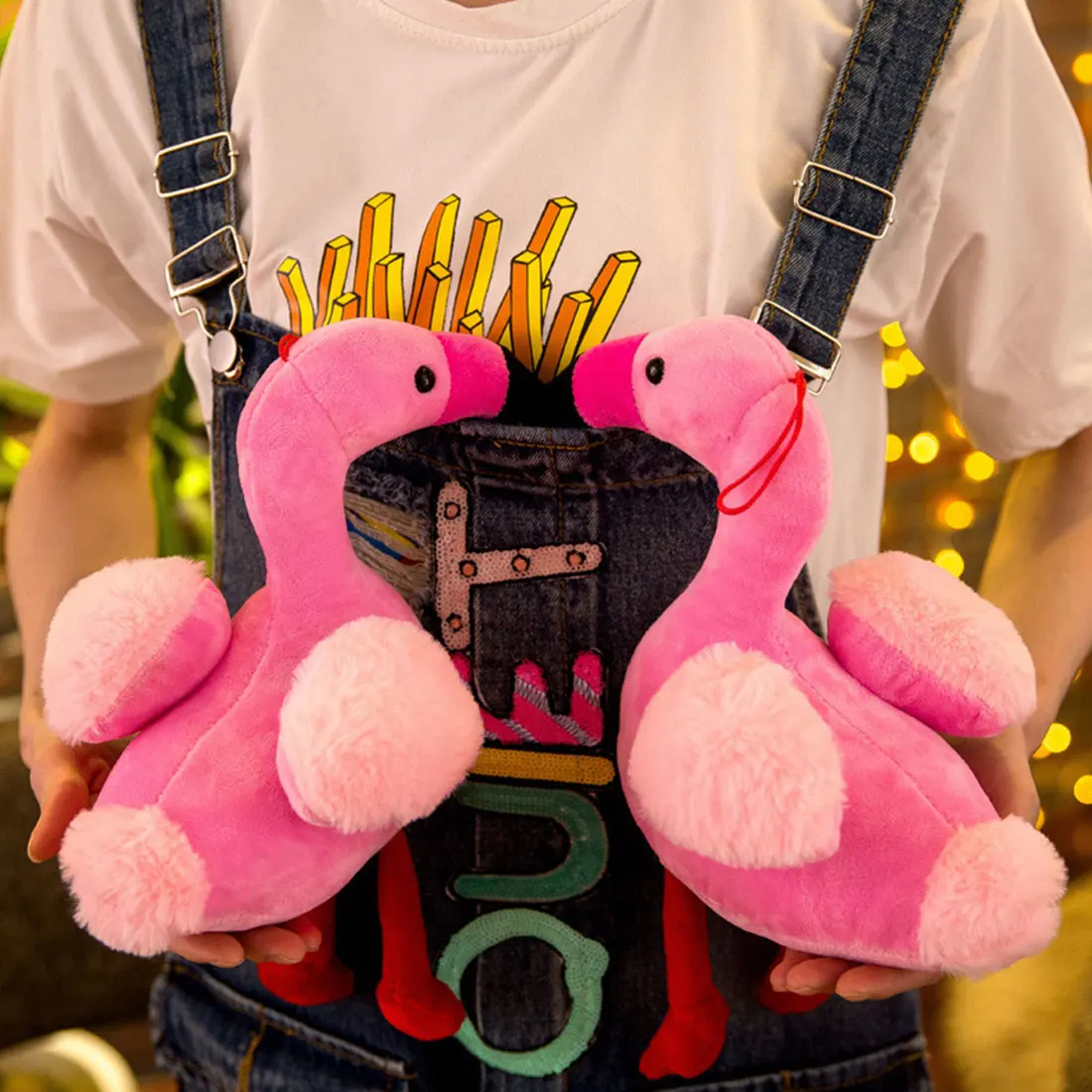 1PC Cute Pink Dog Puppy Toys Pet Funny Interactive Flamingos Pet Toys Dog Cat Cleaning Teeth Toy