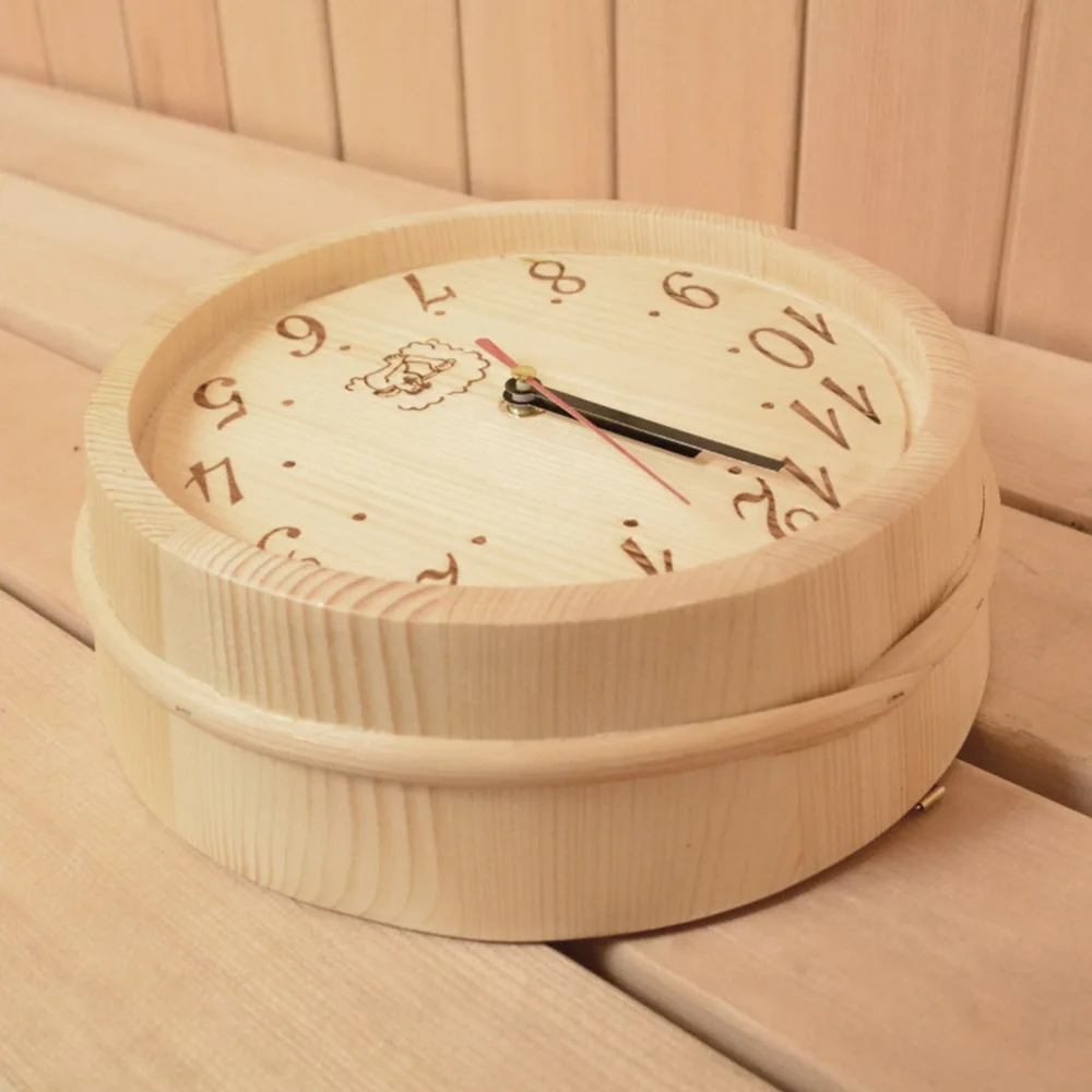 9 inch Sauna Timer Clock Sauna Accessories Decorative Wall Clock for Sauna Bedroom Living Room Simple Arabic Numerals For frame 9 inch Sauna Timer Clock Sauna Accessories Decorative Wall Clock for Sauna Bedroom Living Room Simple Arabic Numerals For frame