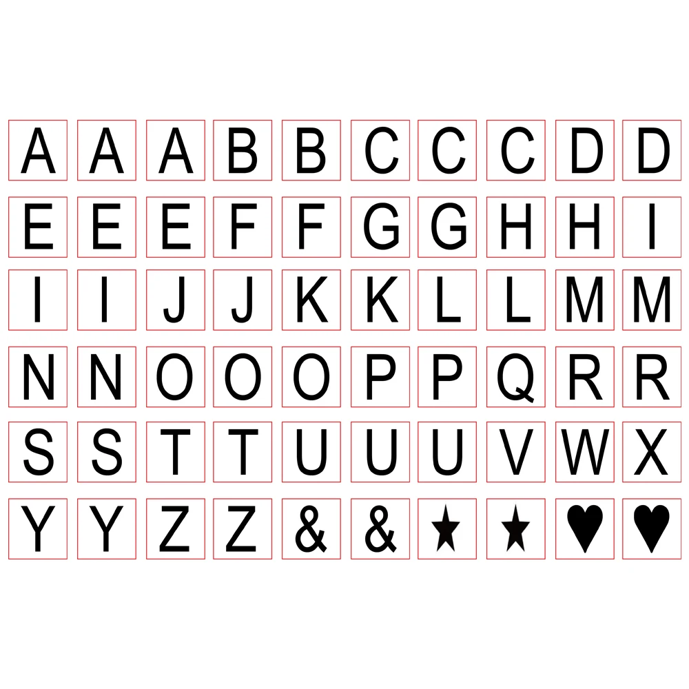 lettres
