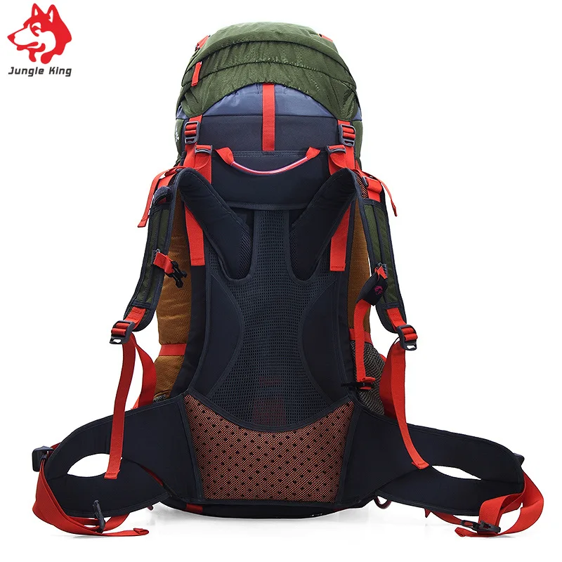 Jungle King 2017 Outdoor professional mountaineering bag 80L heavy backpack large capacity necessary sports camping hiking Jungle King 2017 Outdoor professional mountaineering bag 80L heavy backpack large capacity necessary sports camping hiking