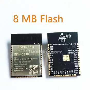 

ESP32-WROOM-32D 8MB Flash Memory Wi-Fi+BT+BLE ESP32 Module Espressif Original better RF perfermance
