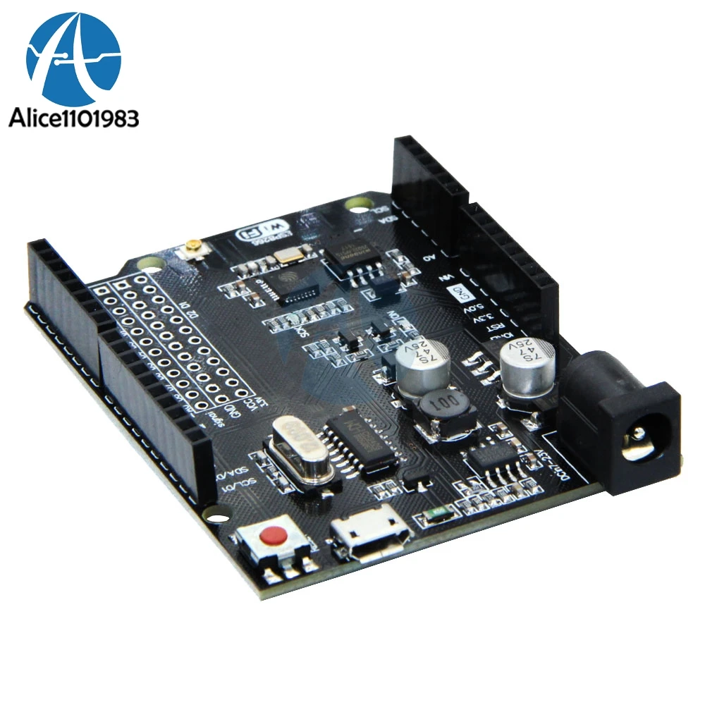 Плата расширения WeMos D1 R2 CH340 CH340G WIFI ESP8266 модуль беспроводной для Arduino UNO R3 NodeMcu