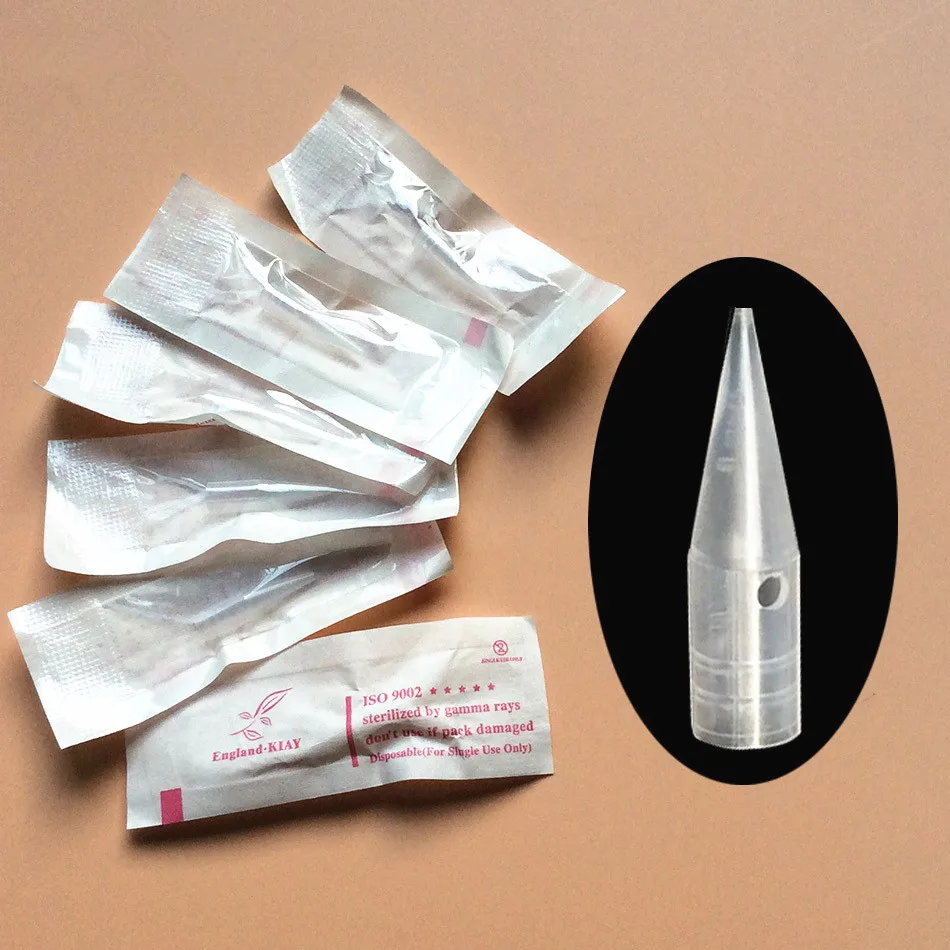 

100pcs Individually Package Diameter 4mm 3R Needle Tips For Permanent Makeup Sunshine/Giant Sun tattoo machine