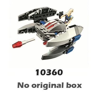 12 типов новых Звездных Войн фильм игра Звездный боец Строительные блоки наборы модель детских игрушек Кирпичи подарочный набор совместим с - Цвет: 10360 No box