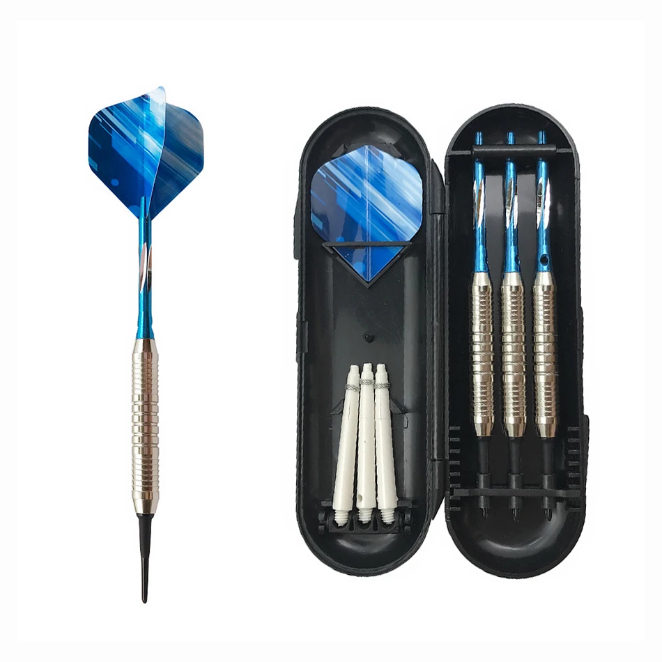 Professional Darts 18g Soft Tip Darts for Electronic Dartboard Game with Aluminum Alloy Shaft 3pcs/set Professional Darts 18g Soft Tip Darts for Electronic Dartboard Game with Aluminum Alloy Shaft 3pcs/set