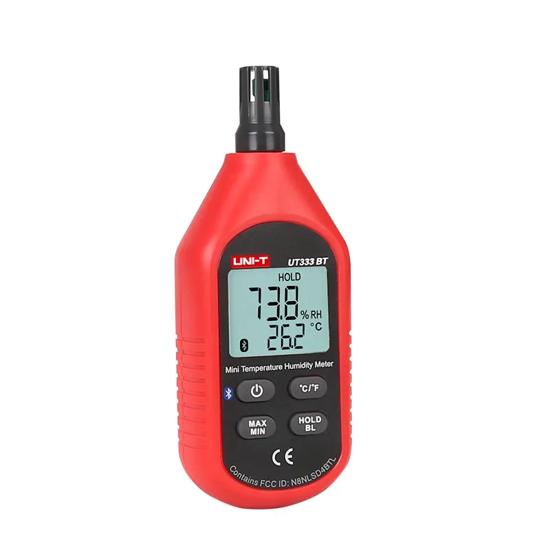 UNI T UT333BT термометр гигрометр Bluetooth цифровой ЖК дисплей Мини Измеритель