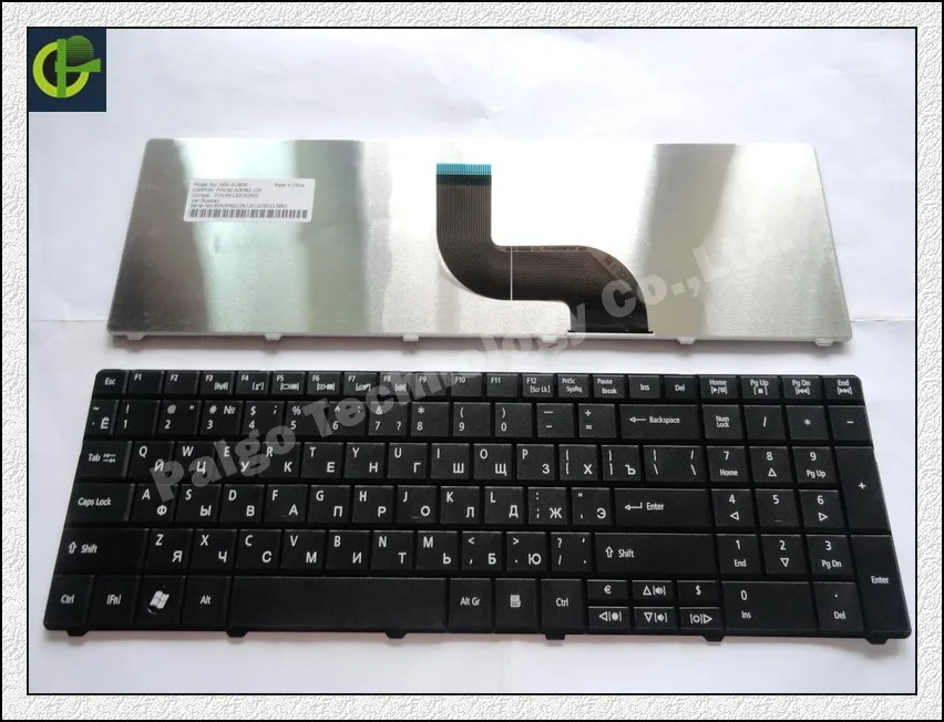 Клавиатура для Acer TravelMate V5WC1 P253 P453 Русская клавиатура черная Travel Mate PK130PI1B04 с |