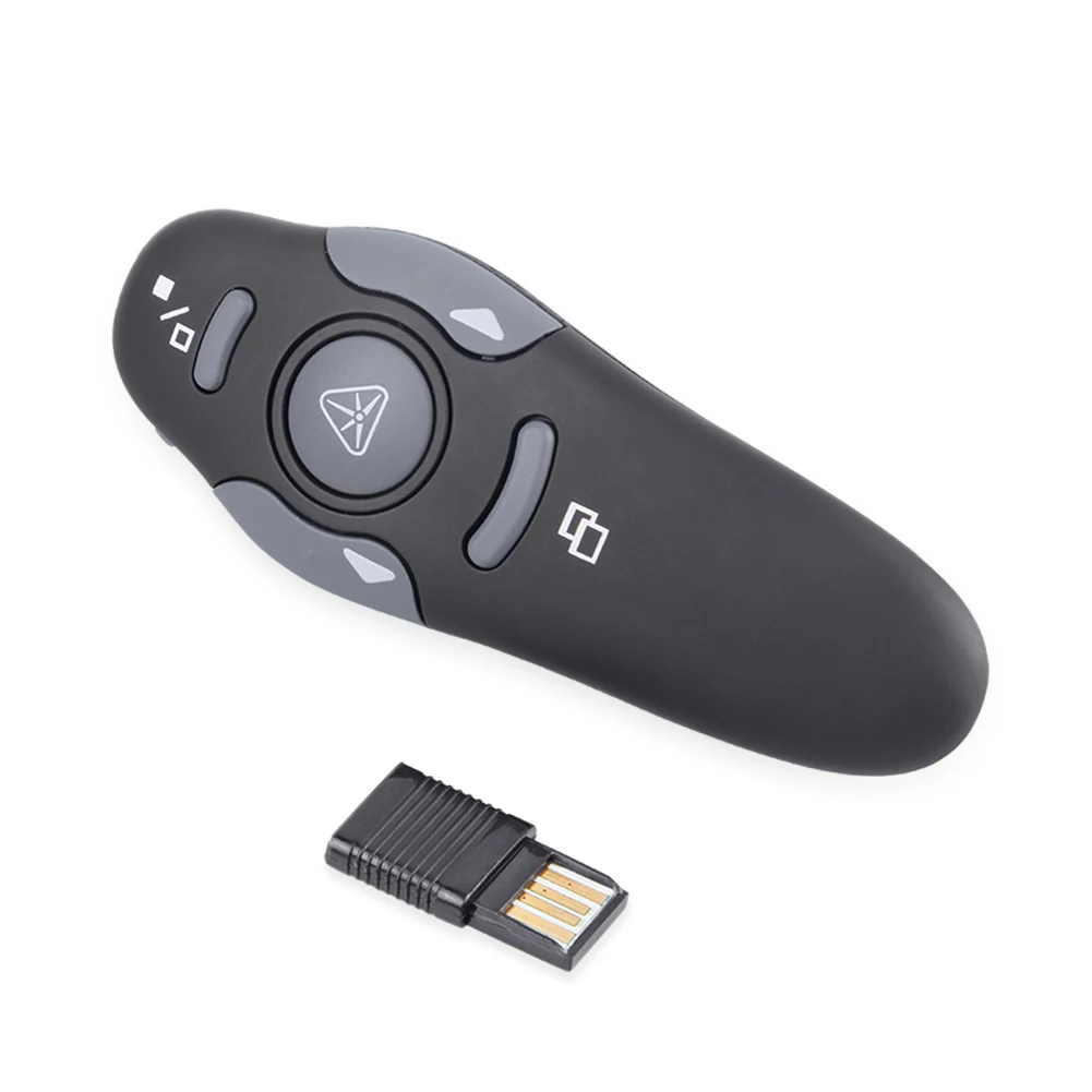 Новинка 2 4 ГГц беспроводной Презентер с красной лазерной указкой USB RF пульт