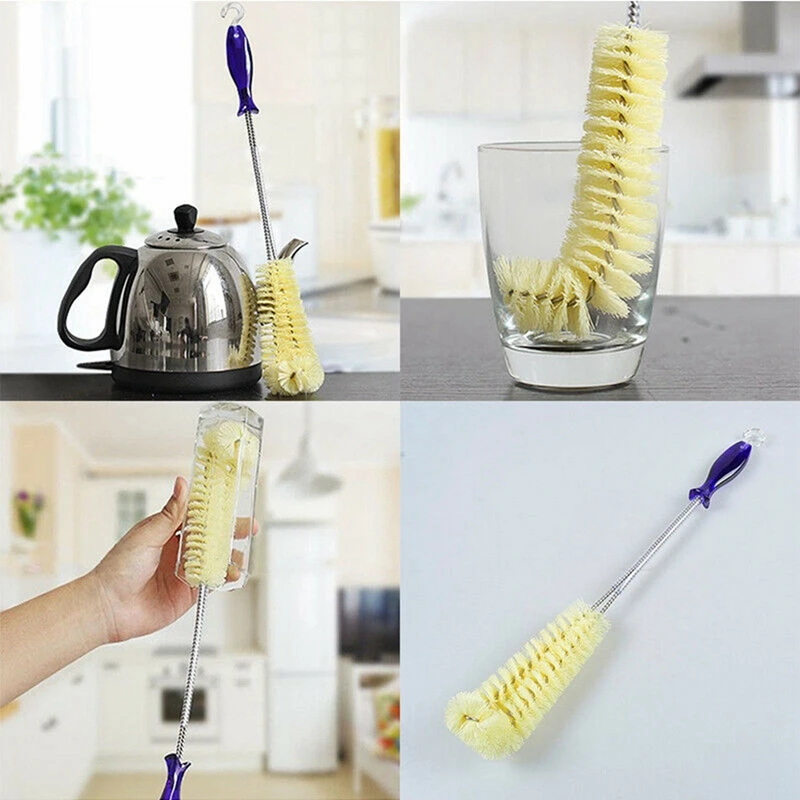 

Nylon Cup Brush Right Angle Bottle Brush Household Clean Brushes Cleaning Tools