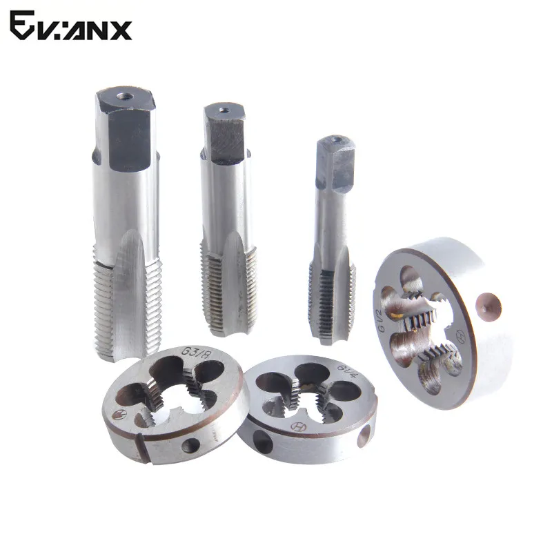 EVANXPipingThreadTapDieSetThreadingToolsForScrewTapWater