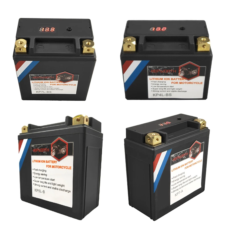 12V CCA 180 480A литиевая батарея стартера мотоцикла 4Ah 5Ah 10Ah 14Ah LiFePO4 скутера Встроенный