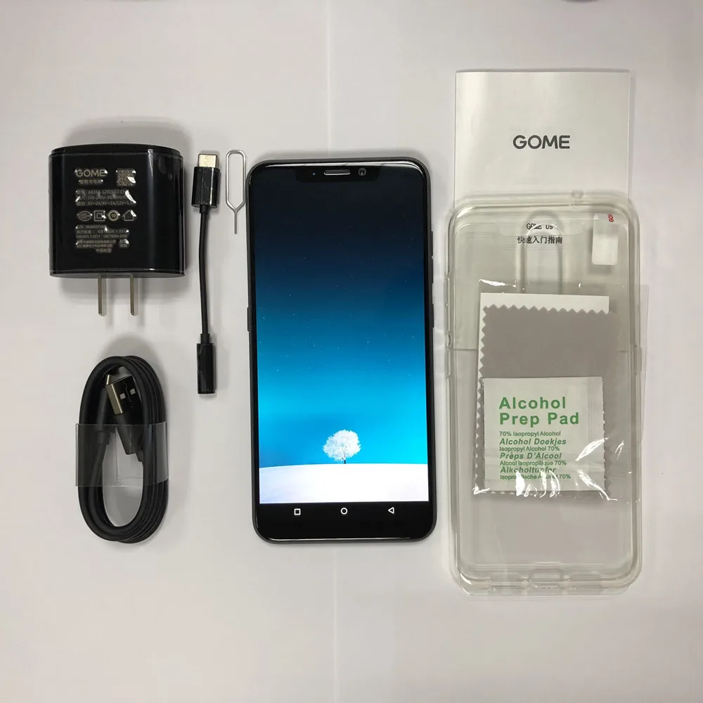 Смартфон GOME U9 6 ГБ ОЗУ 64 Гб ПЗУ 18 дюйма две SIM карты MTK Helio P23 Voiceprint распознавание