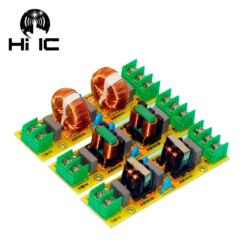 

Two-stage Hybrid EMI 2A 4A 15A High Frequency Power Filter Power Supply Assembled Board EMI Power Filter Socket Module