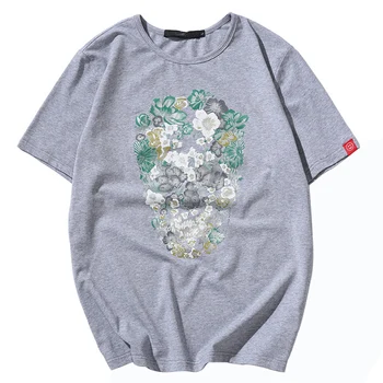 

Slim Fit t Shirt Men Vintage Print Plus Size Rap Oversize Fashion Men Tshirt Street Style Camisetas Swag funky t shirts Dx5020