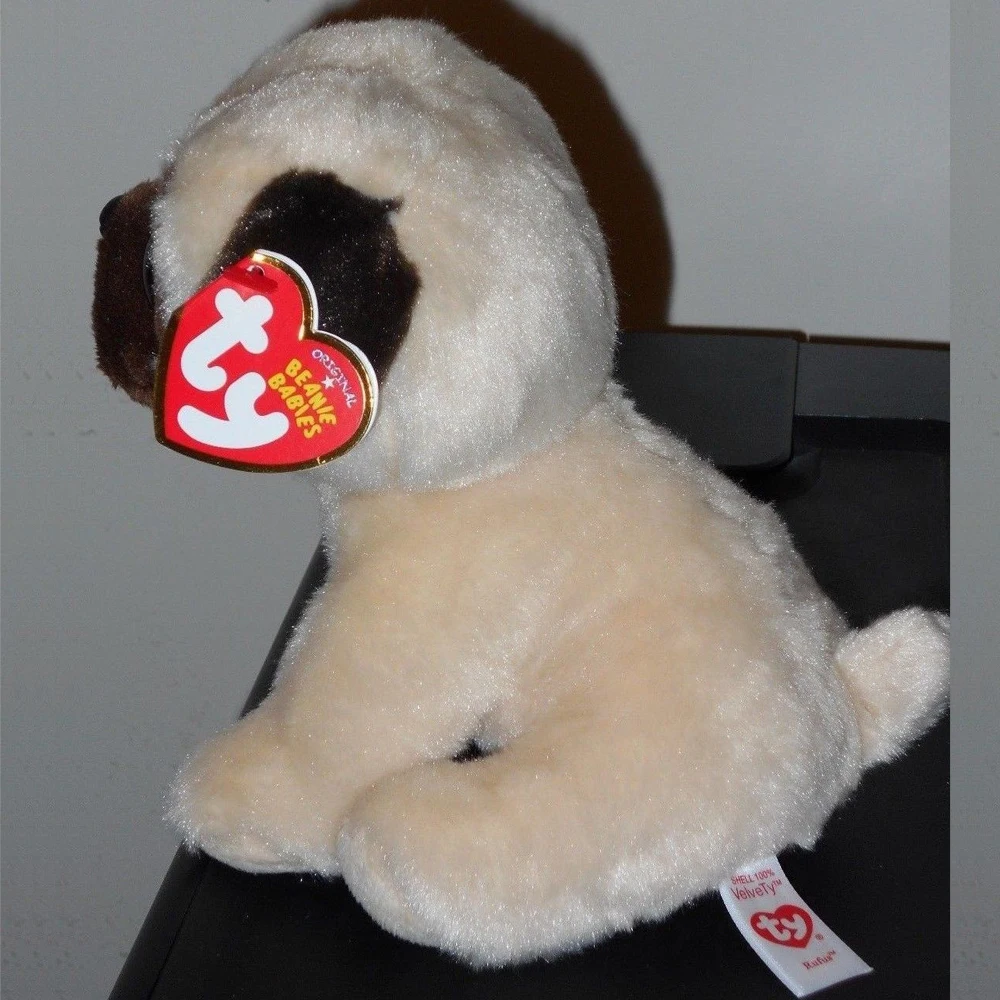 beanie boos pug מוצר pyoopeo ty beanie boos 6 quot 15cm rufus the pug plush stuffed doll beanie boos pug מוצר pyoopeo ty beanie boos 6 quot 15cm rufus the pug plush stuffed doll